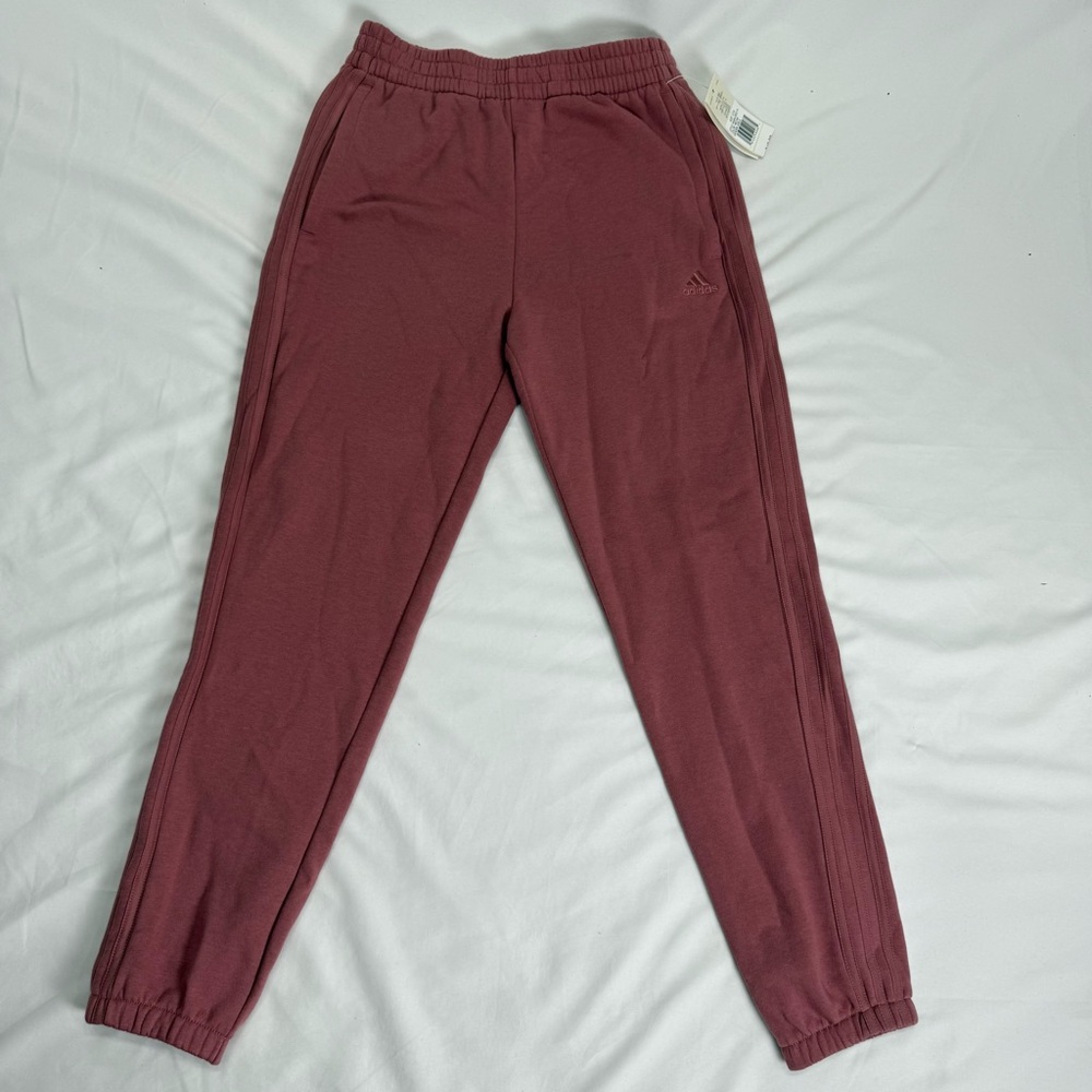 Adidas Burgundy Track Pants